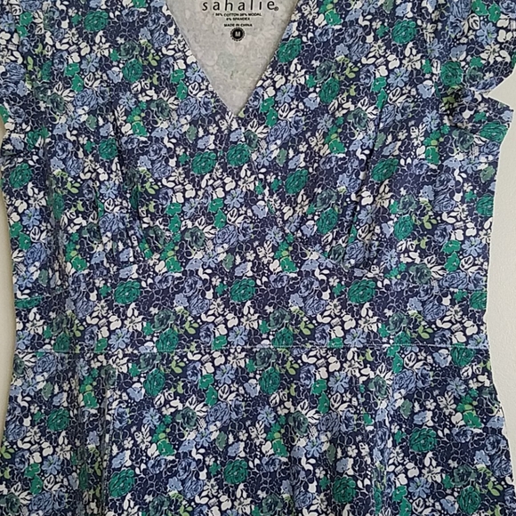 sahalie Dresses Sahalie Bella Coola Cap Sleeve Dress Nwot Poshmark